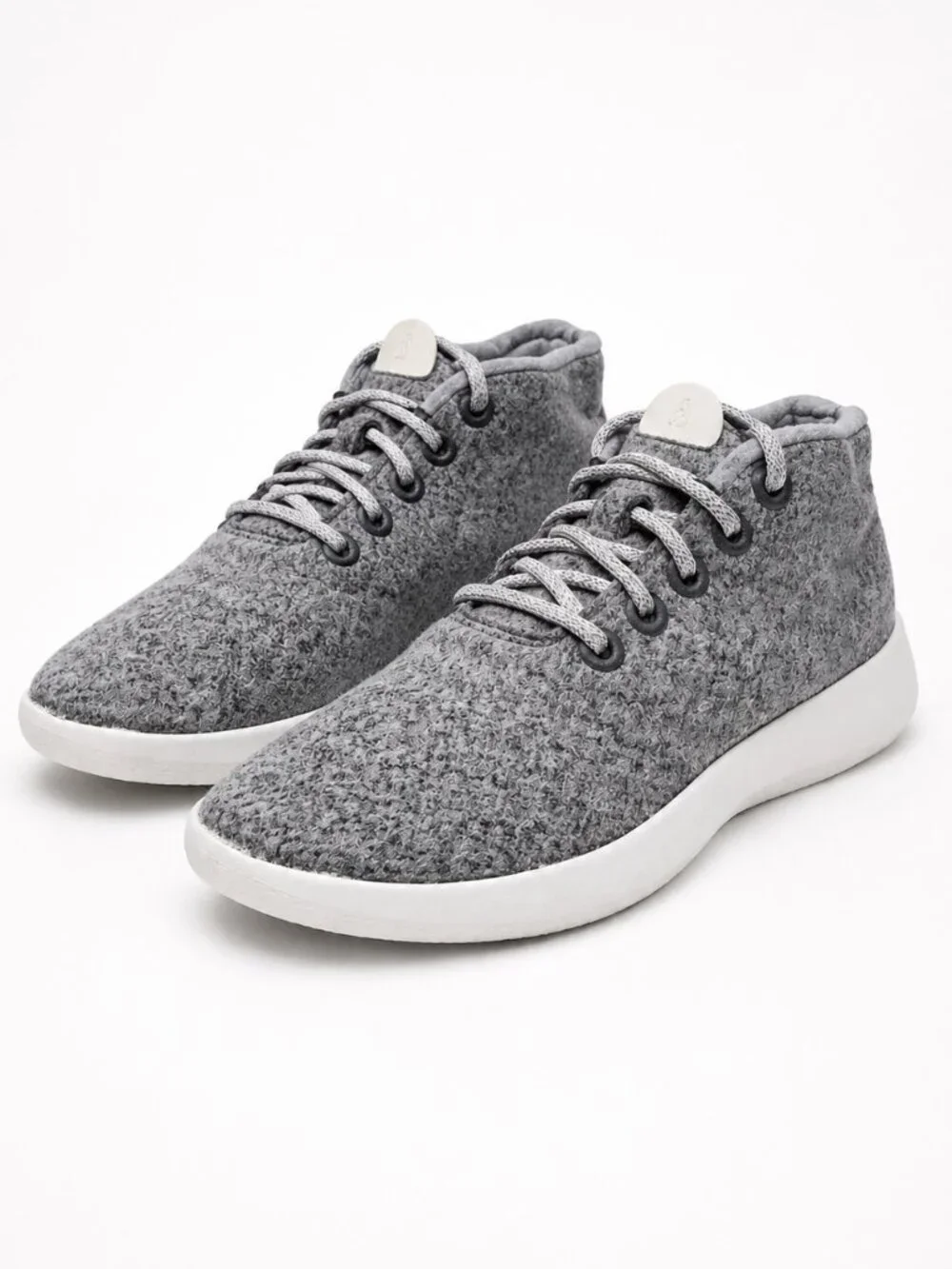 Allbirds Wool Runner-Up Mizzles High Top Sneaker Gray Men’s 8